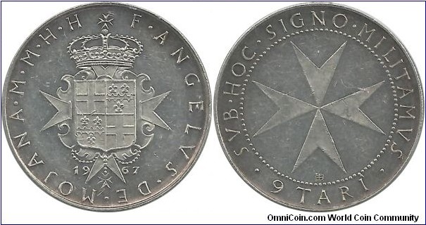 Order of Malta 9 Tari 1967