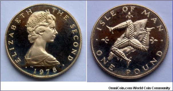 Isle of Man 1 pound.
1978 (BB) Proof