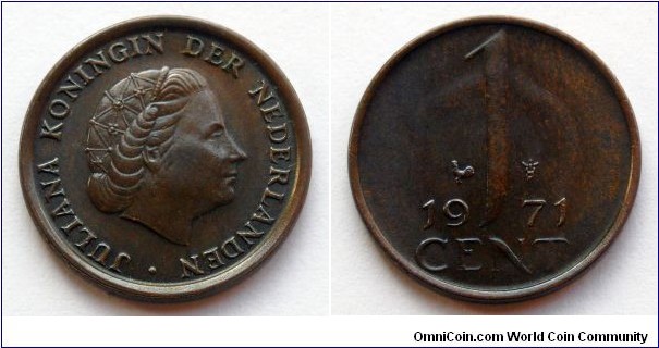 Netherlands 1 cent.
1971