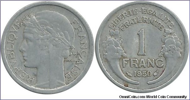 France 1 Franc 1950