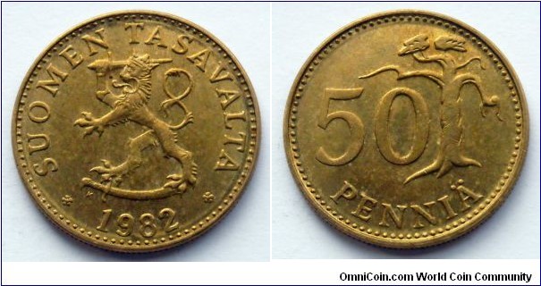 Finland 50 pennia.
1982 K