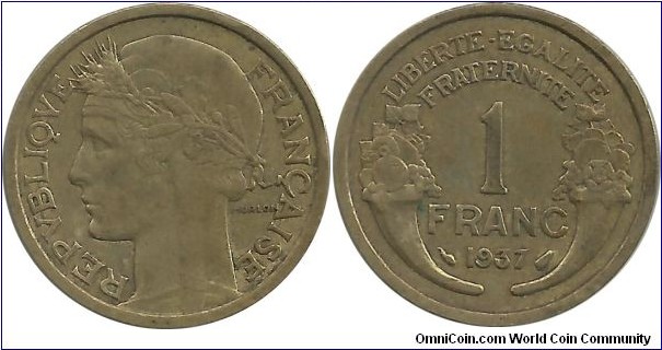 France 1 Franc 1937