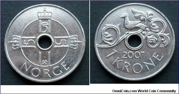 Norway 1 krone.
2007