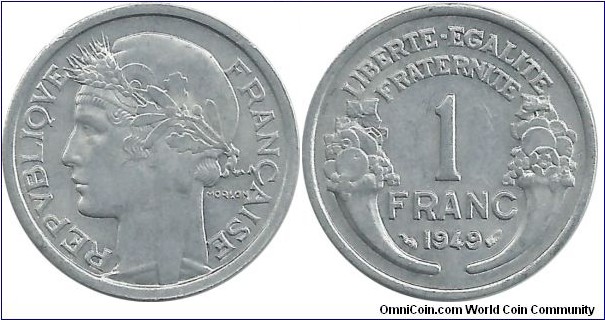 France 1 Franc 1949