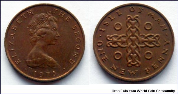 Isle of Man 1 new penny.
1975