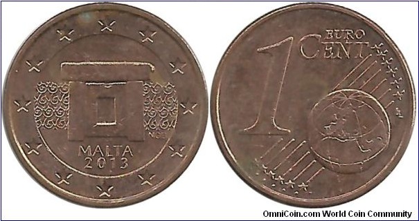 Malta 1 Eurocent 2013