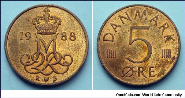 Denmark 5 ore.
1988