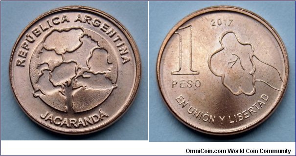 Argentina 1 peso.
2017