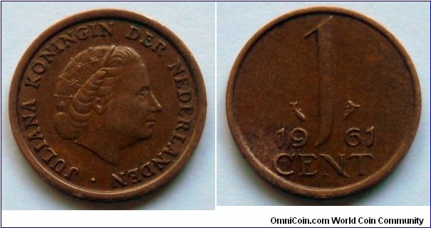 Netherlands 1 cent.
1961