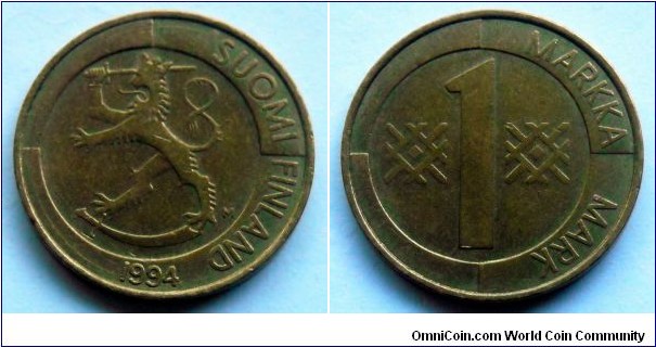Finland 1 markka.
1994