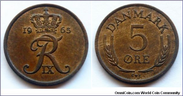 Denmark 5 ore.
1965 (II)