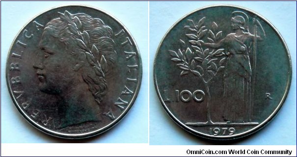 Italy 100 lire.
1979