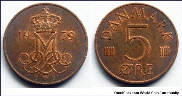 Denmark 5 ore.
1979 (B)