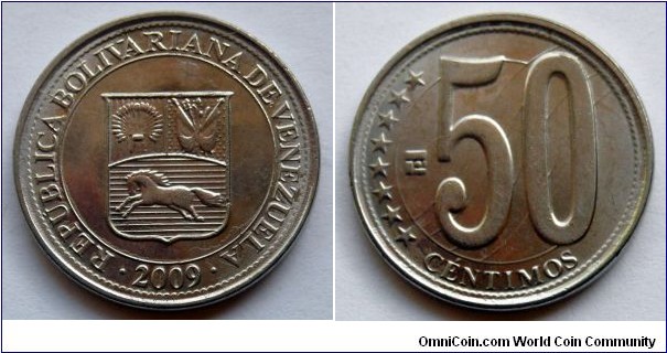 Venezuela 50 centimos.
2009 (II)