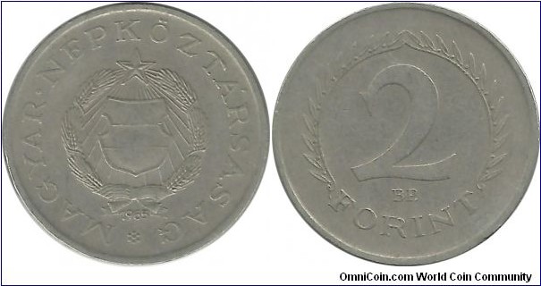 Hungary 2 Forint 1965