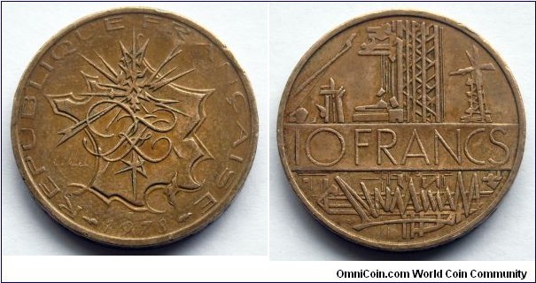 France 10 francs.
1978