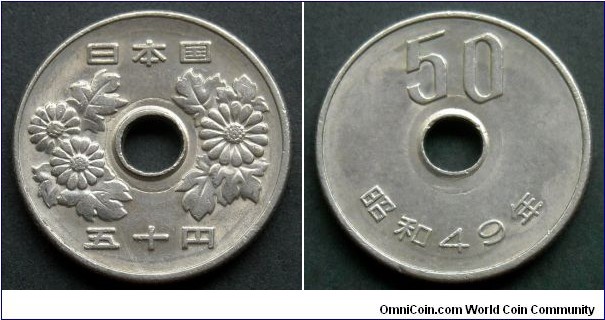 Japan 50 yen.
1974