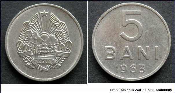 Romania 5 bani.
1963