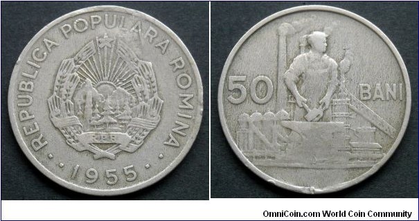 Romania 50 bani.
1955