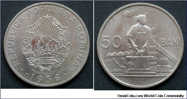 Romania 50 bani.
1956 (II)
