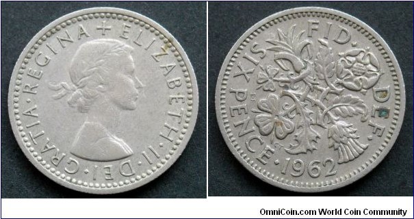 6 pence.
1962