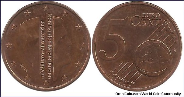 EU-Nederland 5 Eurocent 2018