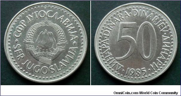 Yugoslavia 50 dinara.
1985 (II)