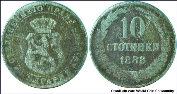 Bulgaria10Stotinki-km10-1888