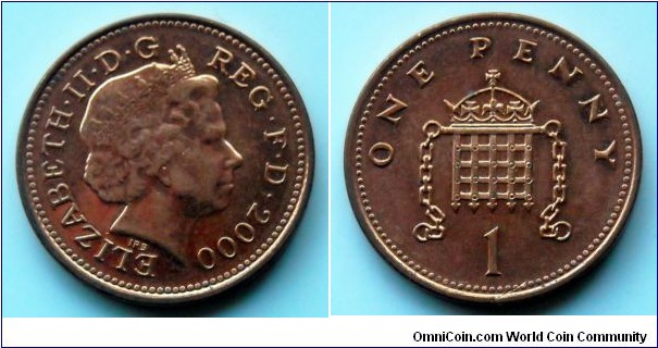 1 penny. 2000