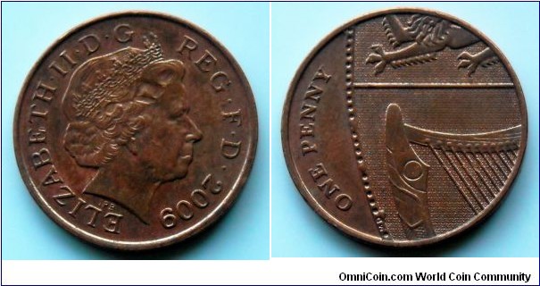 1 penny. 2009