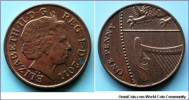 1 penny. 2011