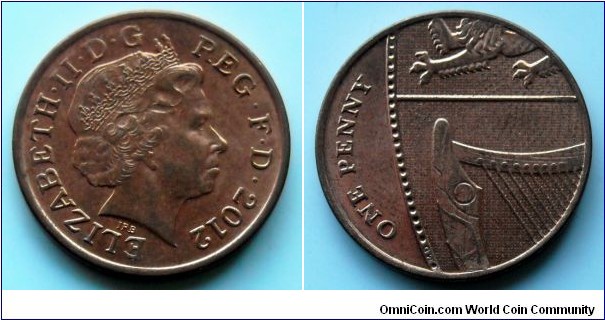 1 penny. 2012
