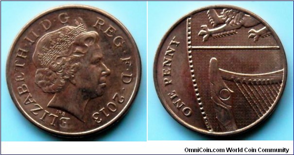 1 penny. 2013 (II)