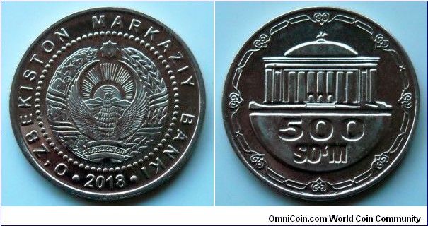 Uzbekistan 500 som.
2018