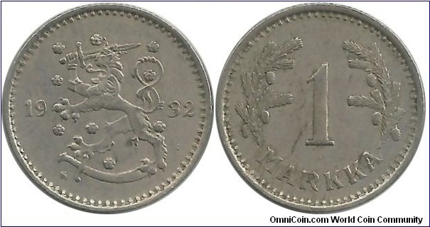 Finland 1 Markka 1932