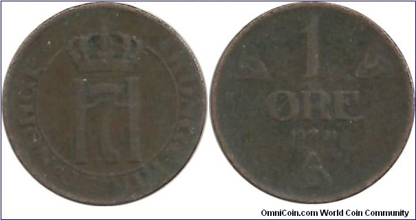 Norway 1 Øre 1921