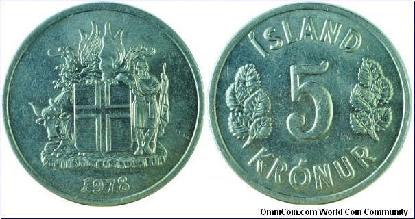 Iceland5Kronur-km18-1978