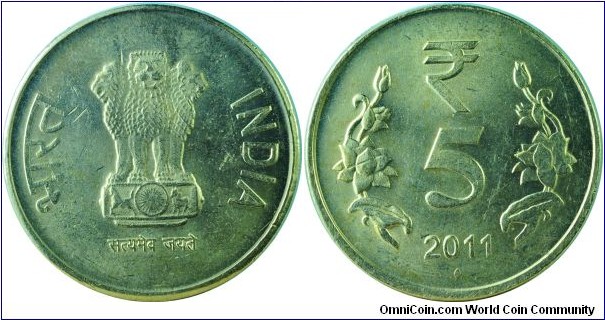 India5Rupees-NewSimbol-km399-2011