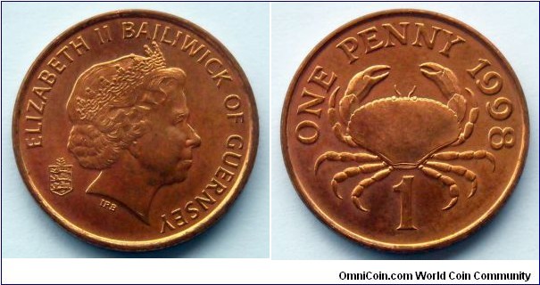 Guernsey 1 penny.
1998 (II)
