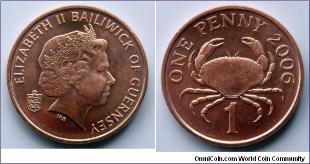 Guernsey 1 penny.
2006 (II)