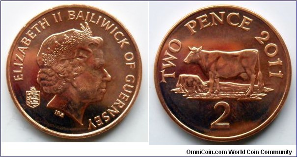 Guernsey 2 pence.
2011