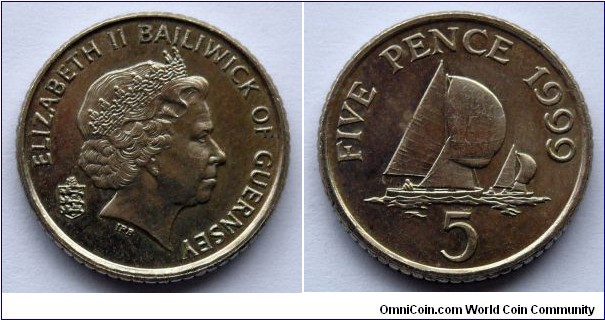 Guernsey 5 pence.
1999 (II)