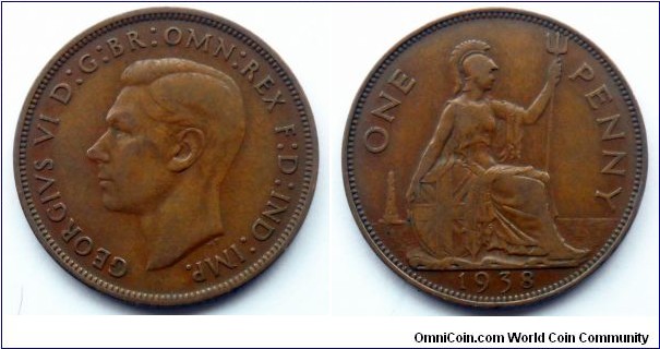 1 penny 1938 (II)