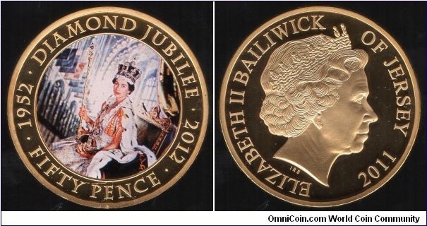 50p Diamond Jubilee