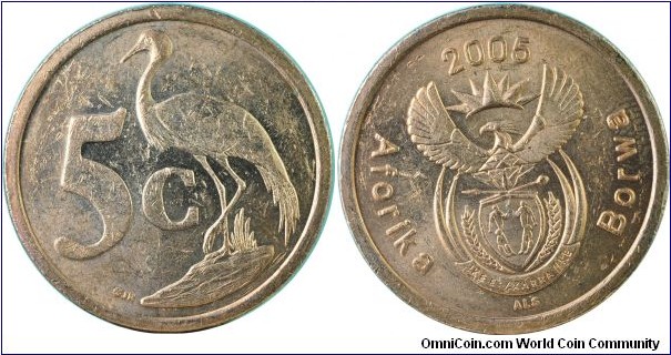 South Africa5Cents-km291-2005