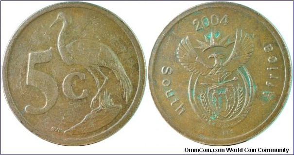 South Africa5Cents-km325-2004