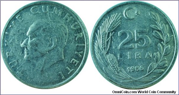 Turkey25Lira-km975-1986