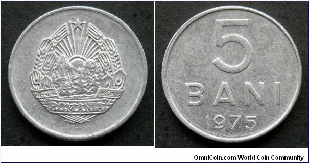 Romania 5 bani.
1975, Al.