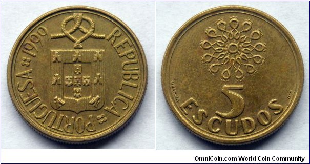 Portugal 5 escudos.
1999 (II)