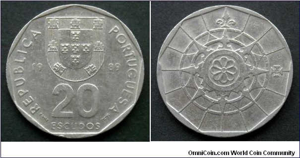 Portugal 20 escudo.
1989 (II)